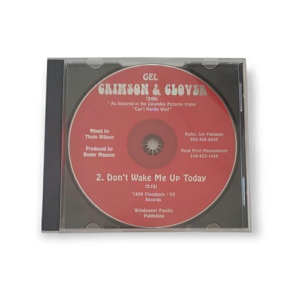 Gel -‎ Crimson & Clover [Promotional CD] - Picture 1 of 2